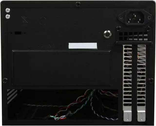Alt view image 4 of 6 - SilverStone SG08B-LITE Black Aluminum / Steel Mini-ITX Desktop Computer Case