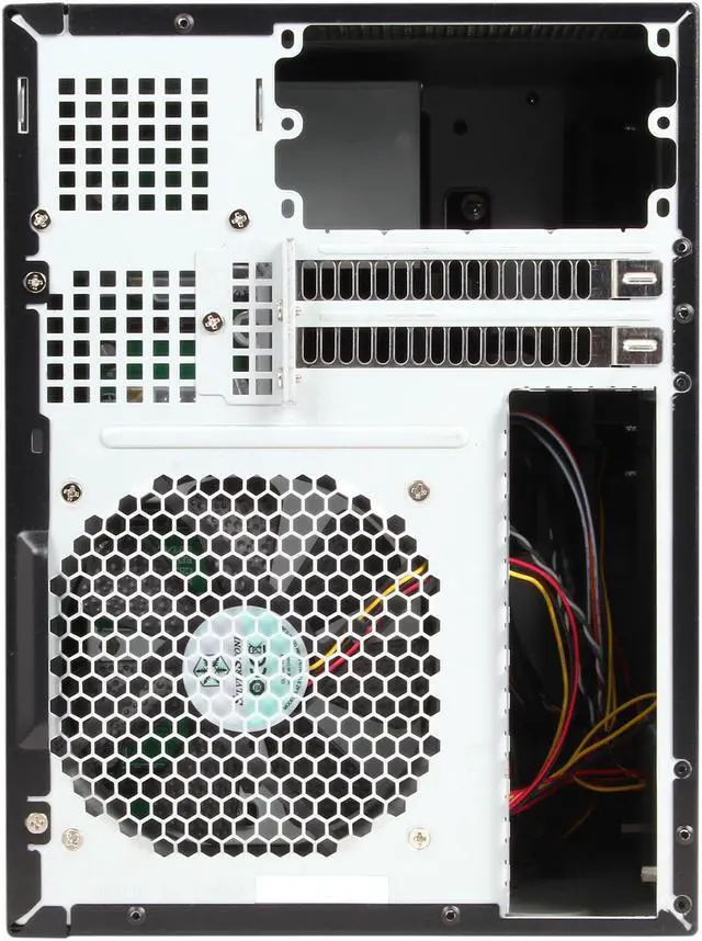 Alt view image 9 of 10 - SilverStone DS380B Black Aluminum front door, SECC body NAS chassis Premium 8-bay Small Form Factor NAS Chassis SFX PSU (sold separately) Power Supply