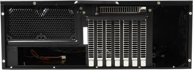 Alt view image 5 of 7 - SILVERSTONE Black Aluminum / Plastic Grandia GD09B ATX / SSI-CEB Media Center / HTPC Case