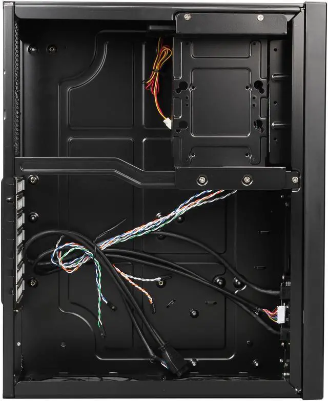 Alt view image 7 of 7 - SILVERSTONE Black Aluminum / Plastic Grandia GD09B ATX / SSI-CEB Media Center / HTPC Case