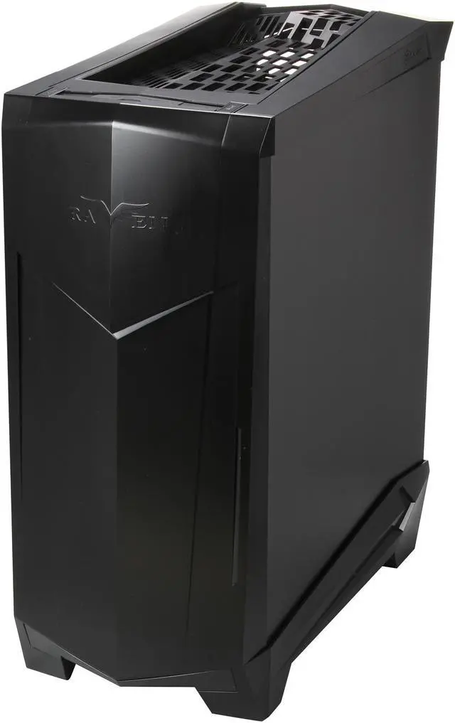 Alt view image 4 of 10 - SilverStone RAVEN Series RV05B Black Plastic outer shell, steel body ATX / Micro ATX Mid Tower Computer Case