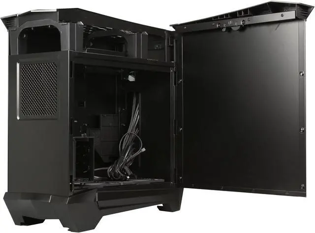 Alt view image 6 of 10 - SilverStone RAVEN Series RV05B Black Plastic outer shell, steel body ATX / Micro ATX Mid Tower Computer Case