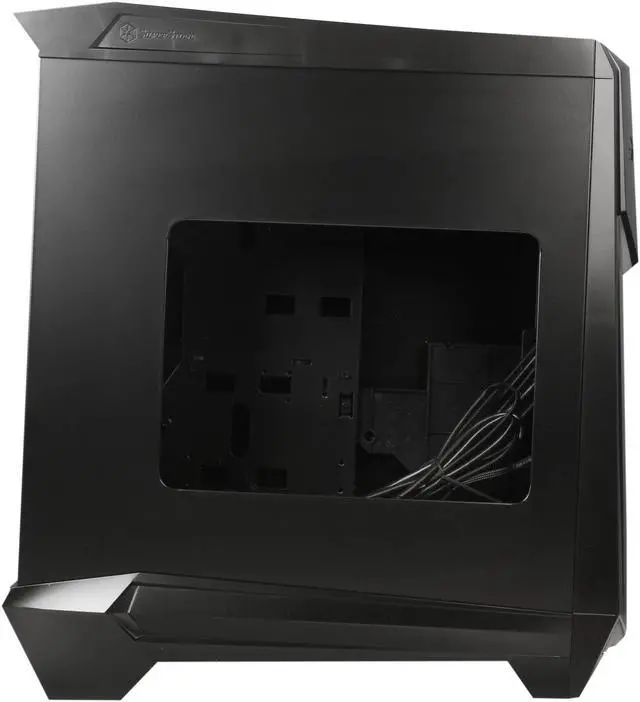 Alt view image 4 of 10 - SilverStone RAVEN Series RV05B-W Black Plastic outer shell, steel body ATX / Micro ATX Mid Tower Computer Case