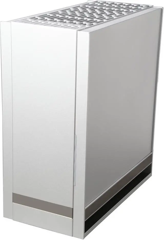 Alt view image 3 of 10 - SilverStone FT05S Fortress Series Aluminum Front / Steel Body / ATX Silver Computer Case