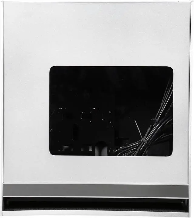 Alt view image 4 of 10 - SilverStone FT05S-W Fortress Series Aluminum Front / Steel Body / ATX Silver Computer Case with Side Window Panel
