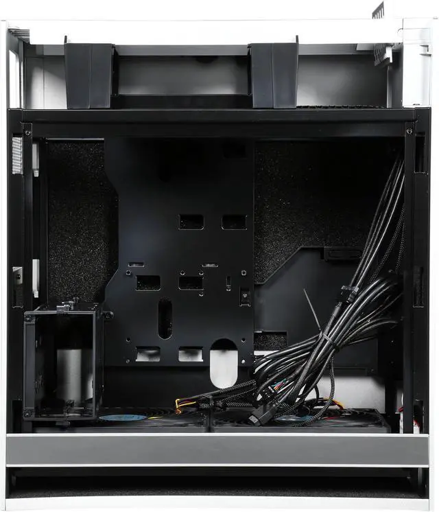 Alt view image 6 of 10 - SilverStone FT05S-W Fortress Series Aluminum Front / Steel Body / ATX Silver Computer Case with Side Window Panel