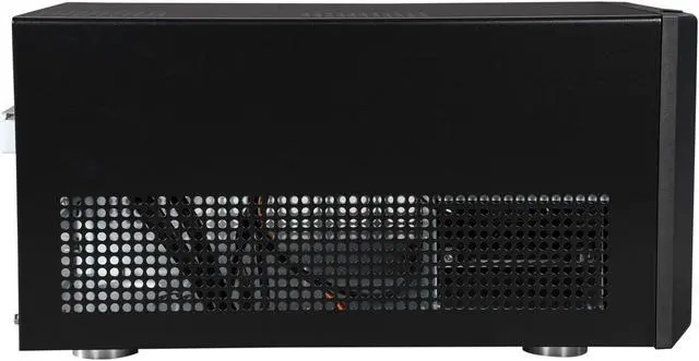 Alt view image 4 of 9 - SilverStone Sugo Series SG11B Black Aluminum / Steel Computer Case Optional standard PS2(ATX) Power Supply