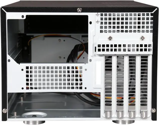 Alt view image 5 of 9 - SilverStone Sugo Series SG11B Black Aluminum / Steel Computer Case Optional standard PS2(ATX) Power Supply