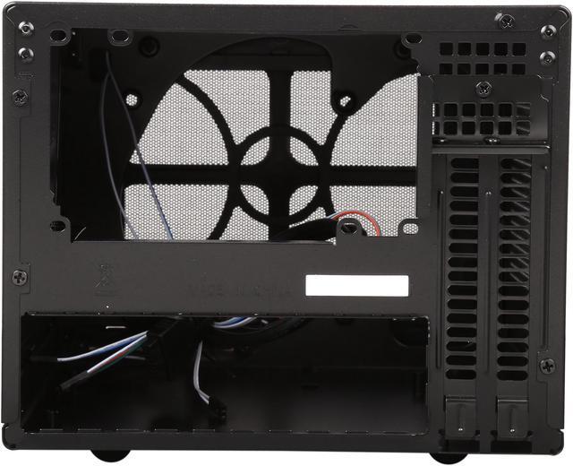 Alt view image 6 of 9 - SilverStone SG13B Black Mesh front panel, steel body Computer Case Compatible with standard ATX12V/EPS12V Power Supply