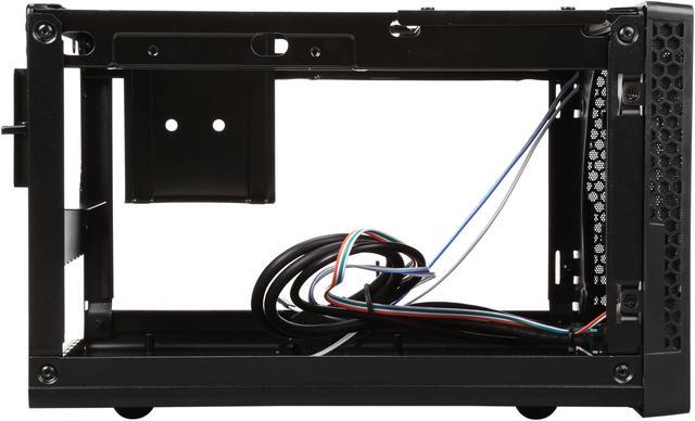 Alt view image 7 of 9 - SilverStone SG13B Black Mesh front panel, steel body Computer Case Compatible with standard ATX12V/EPS12V Power Supply