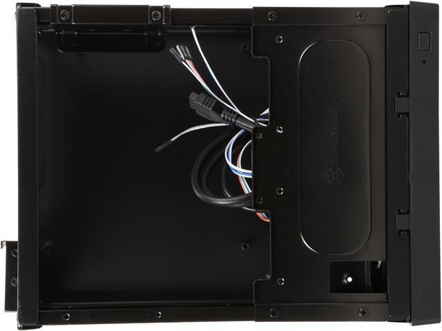 Alt view image 8 of 9 - SilverStone SG13B Black Mesh front panel, steel body Computer Case Compatible with standard ATX12V/EPS12V Power Supply