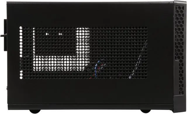Alt view image 5 of 9 - SilverStone SG13B-Q Black Plastic front panel, steel body Mini-ITX Computer Case Optional standard PS2(ATX) Power Supply