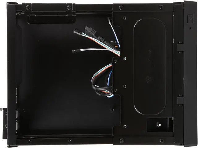Alt view image 8 of 9 - SilverStone SG13B-Q Black Plastic front panel, steel body Mini-ITX Computer Case Optional standard PS2(ATX) Power Supply