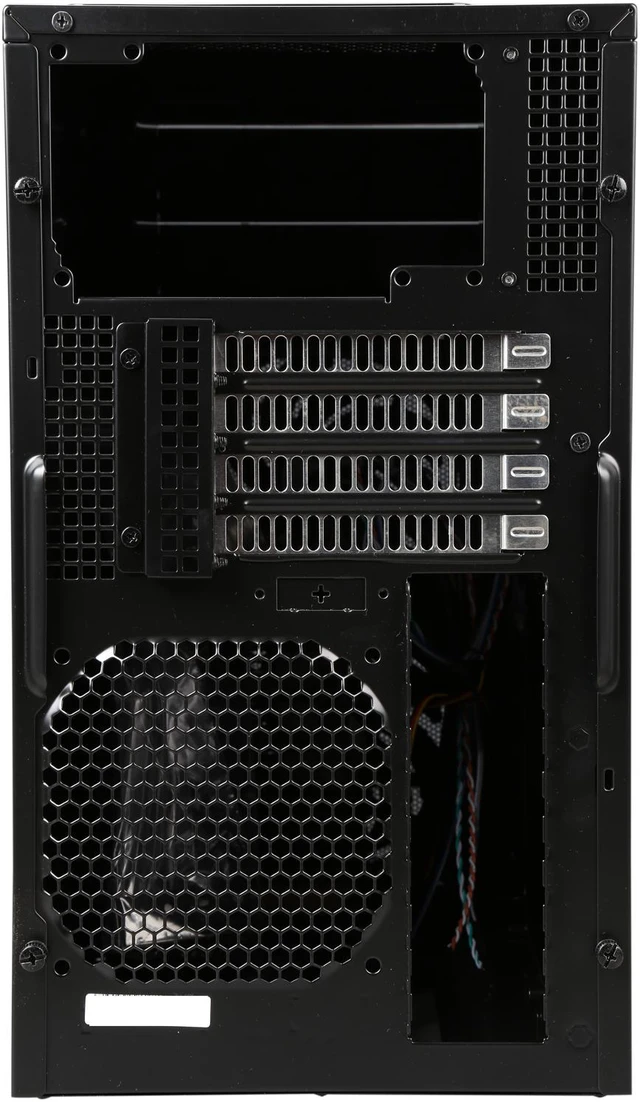 Alt view image 8 of 9 - SilverStone KL06B Black Steel / Plastic Computer Case Compatible with standard ATX12V/EPS12V Power Supply