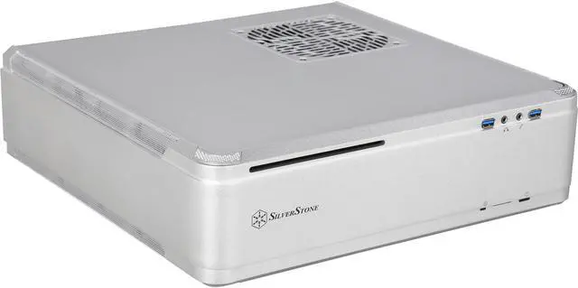 Main image of Silverstone Fortress Series FTZ01S Silver Aluminum / Steel Computer Case SFX, SFX-L Power Supply Compatible