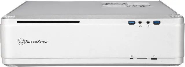 Alt view image 3 of 9 - Silverstone Fortress Series FTZ01S Silver Aluminum / Steel Computer Case SFX, SFX-L Power Supply Compatible