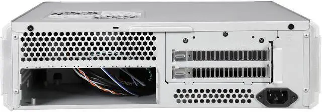 Alt view image 6 of 9 - Silverstone Fortress Series FTZ01S Silver Aluminum / Steel Computer Case SFX, SFX-L Power Supply Compatible