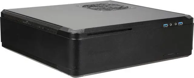 Main image of Silverstone Fortress Series FTZ01B Black Aluminum / Steel Computer Case SFX, SFX-L Power Supply Compatible