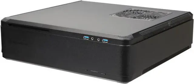 Alt view image 3 of 9 - Silverstone Fortress Series FTZ01B Black Aluminum / Steel Computer Case SFX, SFX-L Power Supply Compatible
