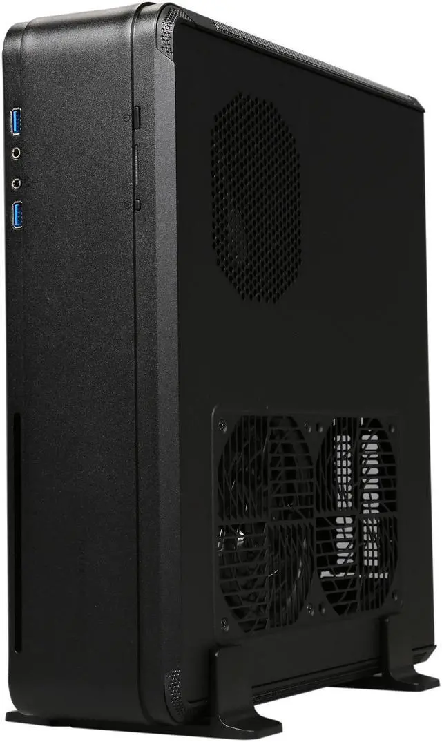 Alt view image 8 of 9 - Silverstone Fortress Series FTZ01B Black Aluminum / Steel Computer Case SFX, SFX-L Power Supply Compatible