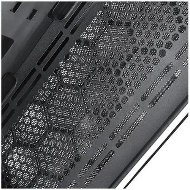 Alt view image 6 of 10 - SilverStone Precision Series PS15 SST-PS15B-G Black Steel / Plastic / Tempered Glass Micro ATX Tower Computer Case