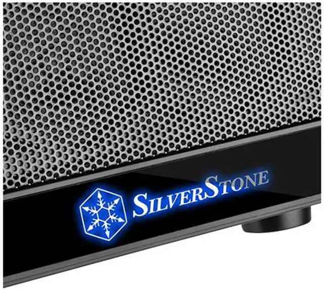 Alt view image 9 of 10 - SilverStone Precision Series PS15 SST-PS15B-G Black Steel / Plastic / Tempered Glass Micro ATX Tower Computer Case