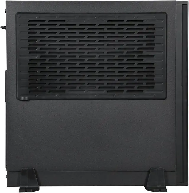 Alt view image 3 of 8 - SilverStone Milo Series ML08B Black Reinforced plastic outer shell, steel body Mini-ITX Computer Case Compatible with SFX & SFX-L Power Supply