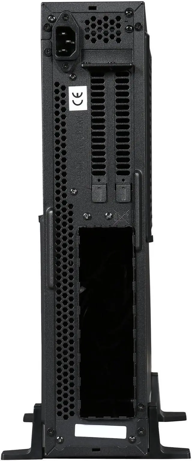 Alt view image 7 of 8 - SilverStone Milo Series ML08B Black Reinforced plastic outer shell, steel body Mini-ITX Computer Case Compatible with SFX & SFX-L Power Supply