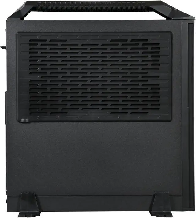 Alt view image 4 of 9 - SilverStone Milo Series ML08B-H Black Reinforced plastic outer shell, steel body Mini-ITX Computer Case Compatible with SFX & SFX-L Power Supply