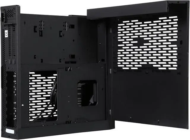 Alt view image 5 of 9 - SilverStone Milo Series ML08B-H Black Reinforced plastic outer shell, steel body Mini-ITX Computer Case Compatible with SFX & SFX-L Power Supply