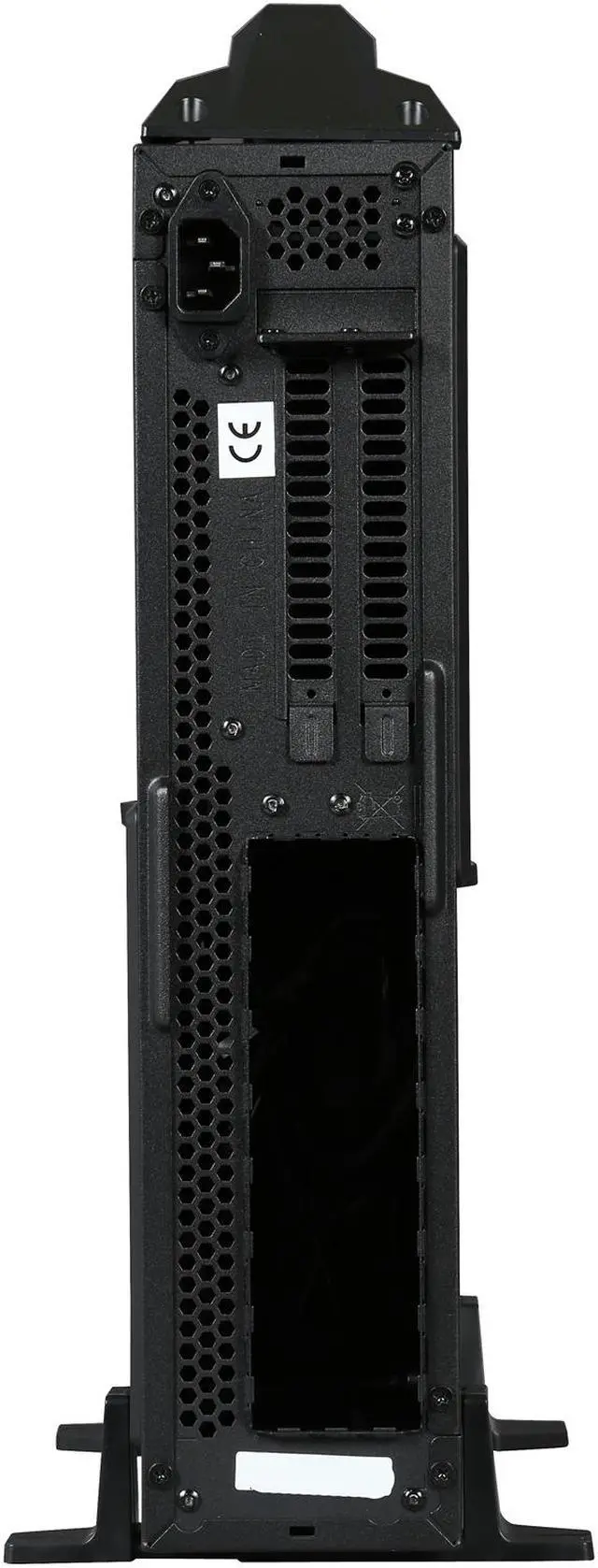 Alt view image 8 of 9 - SilverStone Milo Series ML08B-H Black Reinforced plastic outer shell, steel body Mini-ITX Computer Case Compatible with SFX & SFX-L Power Supply