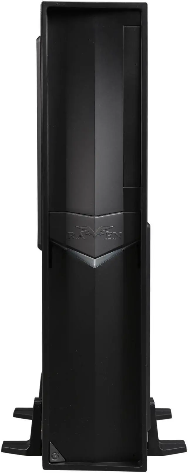 Alt view image 2 of 9 - SilverStone RAVEN RVZ02B Black Reinforced plastic outer shell, steel body Mini-ITX Computer Case Compatible with SFX & SFX-L Power Supply