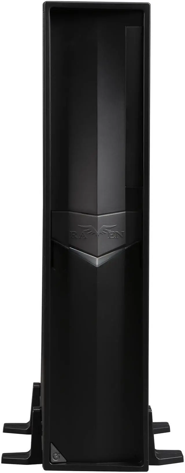 Alt view image 2 of 9 - SilverStone RAVEN RVZ02B-W Black Reinforced plastic outer shell, steel body Mini-ITX Computer Case Compatible with SFX & SFX-L Power Supply