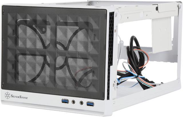 SilverStone SG13WB Black / White Computer Case - Newegg.com