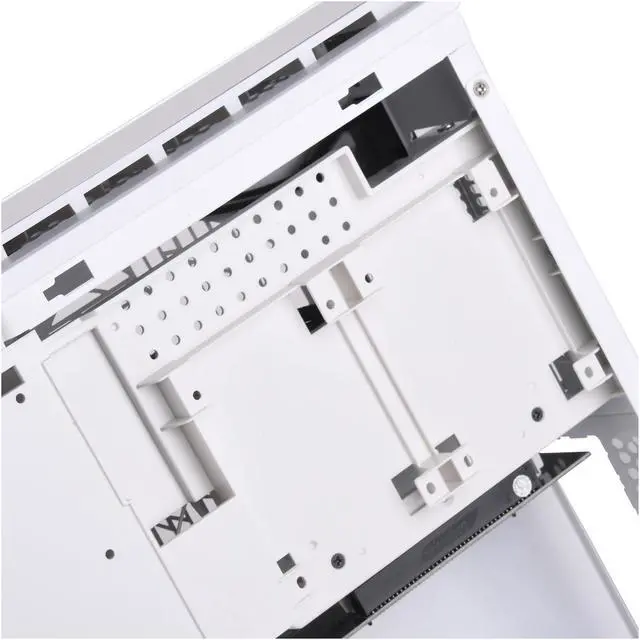 Alt view image 4 of 6 - SilverStone RVZ03-ARGB SST-RVZ03W-ARGB White Steel / Plastic Mini-ITX Slim Computer Case