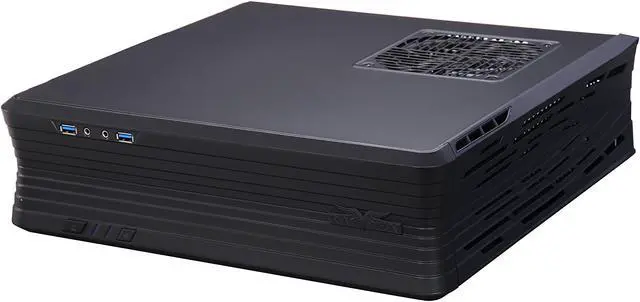 Alt view image 2 of 7 - SilverStone SST-RVZ01B-E Black Reinforced plastic outer shell, steel body Mini-ITX Computer Case