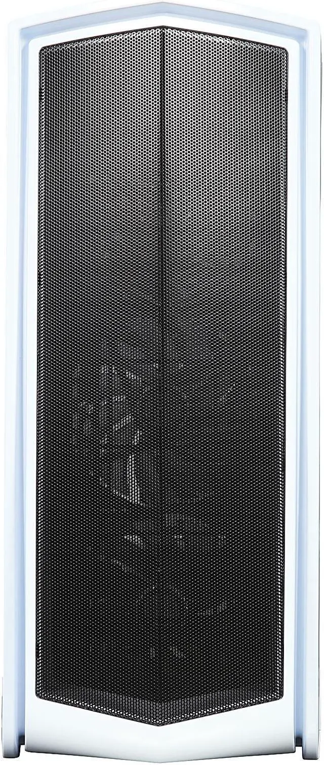 Alt view image 2 of 10 - SilverStone Primera Series SST-PM01WA-W white with blue LED Steel / Plastic ATX / Micro ATX Mid Tower Computer Case