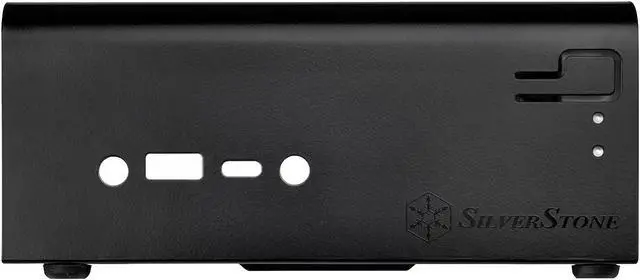 Alt view image 3 of 14 - SilverStone SST-VT01B Black 0.8mm SECC NUC Computer Case