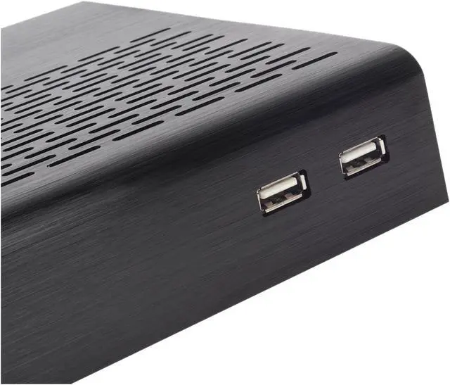 Alt view image 8 of 15 - SilverStone SST-PT13B-120 Black Aluminum top cover / Steel body Mini-ITX Computer Case