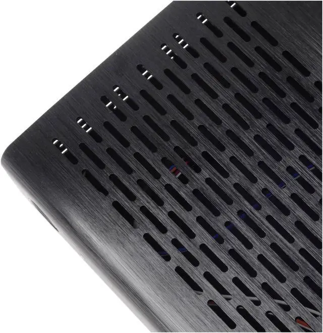 Alt view image 10 of 15 - SilverStone SST-PT13B-120 Black Aluminum top cover / Steel body Mini-ITX Computer Case