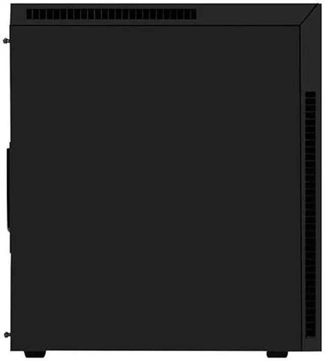 Alt view image 3 of 6 - SilverStone Kublai Series SST-KL07B Black ATX Mid Tower Computer Case PS2 (ATX) Power Supply