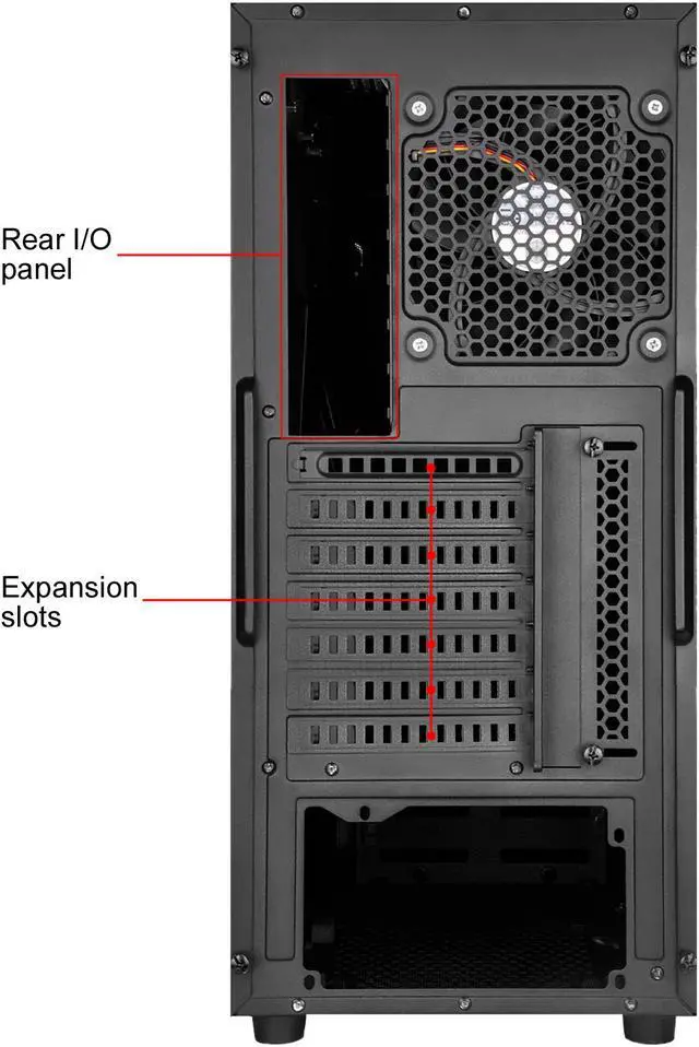 Alt view image 10 of 18 - SilverStone SST-PS14B Black Plastic Panel, Steel Body Computer Case Standard PS2 (ATX) Power Supply