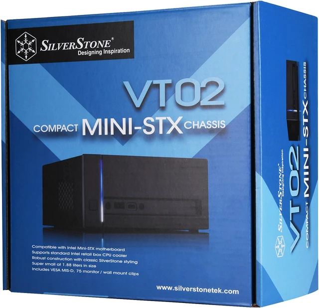Alt view image 14 of 14 - SilverStone Vital Series SST-VT02B Black Plastic Front Panel, 0.6mm SECC Computer Case