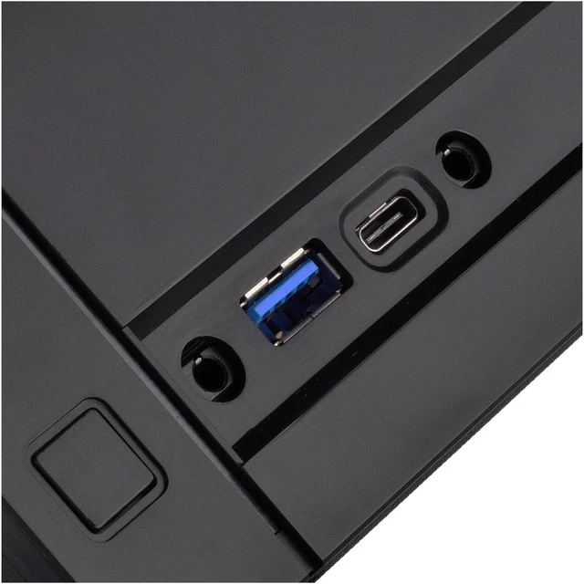Alt view image 8 of 14 - SilverStone Vital Series SST-VT02B Black Plastic Front Panel, 0.6mm SECC Computer Case