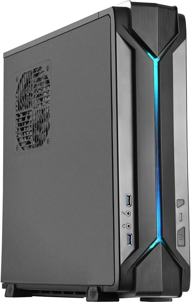Main image of SilverStone SST-RVZ03B Black Steel / Plastic Mini-ITX Slim Case