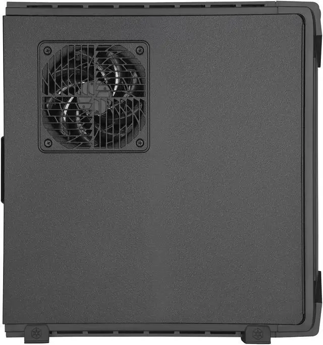 Alt view image 4 of 8 - SilverStone SST-RVZ03B Black Steel / Plastic Mini-ITX Slim Case