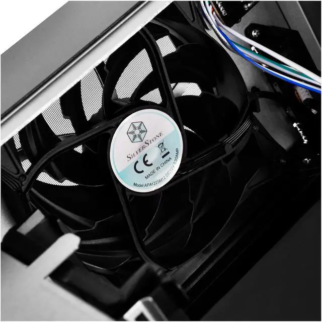 Alt view image 9 of 20 - SilverStone Case Storage Series SST-CS350B Black SECC ATX Mid Tower Computer Case