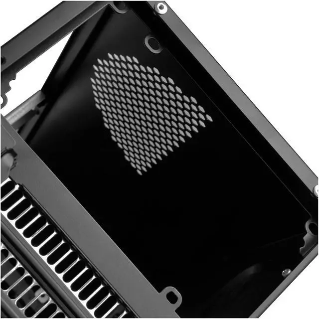 Alt view image 12 of 20 - SilverStone Case Storage Series SST-CS350B Black SECC ATX Mid Tower Computer Case