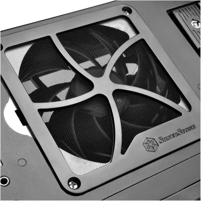 Alt view image 16 of 20 - SilverStone Case Storage Series SST-CS350B Black SECC ATX Mid Tower Computer Case
