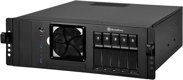 Alt view image 2 of 20 - SilverStone Case Storage Series SST-CS350B Black SECC ATX Mid Tower Computer Case